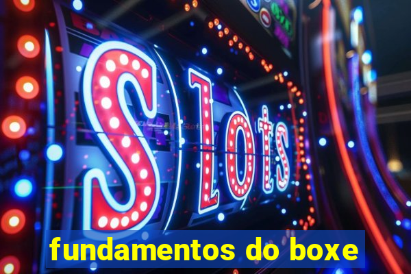 fundamentos do boxe